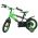 Volare Strike Kinderfiets - Jongens - 12 inch - Zwart Groen