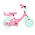 Barbie Kinderfiets - Meisjes - Mag Wheels - 12 inch - Roze