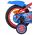 Spider-Man Kinderfiets - Jongens - 12 inch - Blauw/Rood