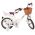 Volare Blossom Kinderfiets - Meisjes - 14 inch - Wit