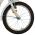 Volare Blossom Kinderfiets - Meisjes - 18 inch - Wit - Twee handremmen