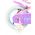 Volare Olivia Kinderfiets - Meisjes - 12 inch - Roze - Twee handremmen