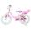 Volare Olivia Kinderfiets - Meisjes - 16 inch - Roze - Twee Handremmen