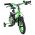 Volare Strike Kinderfiets - Jongens - 12 inch - Zwart Groen - Twee Handremmen
