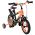 Volare Strike Kinderfiets - Jongens - 12 inch - Zwart Oranje