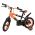 Volare Strike Kinderfiets - Jongens - 12 inch - Zwart Oranje
