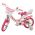 Volare Unicorn Kinderfiets - Meisjes - 12 inch - Roze - Twee handremmen