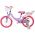 Volare Unicorn Kinderfiets - Meisjes - 16 inch - Paars - Twee Handremmen