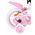 Hello Kitty Kinderfiets - Meisjes - 12 inch - Roze - Twee handremmen
