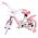 Hello Kitty Kinderfiets - Meisjes - 12 inch - Roze - Twee handremmen