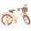 Volare Ashley Kinderfiets - Meisjes - 16 inch - Creme