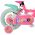 Barbie Kinderfiets - Meisjes - 12 inch - Roze - Twee Handremmen