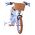 Volare Ashley Kinderfiets - Meisjes - 14 inch - Pastel Blauw - Twee Handremmen