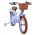 Volare Ashley Kinderfiets - Meisjes - 16 inch - Pastel Blauw- Twee Handremmen