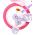 Volare Unicorn Kinderfiets - Meisjes - 16 inch - Paars
