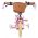 Volare Blossom Kinderfiets - Meisjes - 12 inch - Roze - Twee handremmen