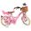 Volare Blossom Kinderfiets - Meisjes - 14 inch - Roze - Twee Handremmen