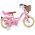 Volare Blossom Kinderfiets - Meisjes - 14 inch - Roze - Twee Handremmen