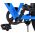 Volare Cross Kinderfiets - Jongens - 24 inch - Blauw