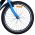 Volare Sportivo Kinderfiets - Jongens - 24 inch - Zwart Blauw