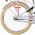 Volare Blossom Kinderfiets - Meisjes - 24 inch - Wit - 3 Versnellingen