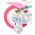 Volare Unicorn Kinderfiets - Meisjes - 12 inch - Groen - Twee handremmen