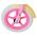 Disney Stitch loopfiets metaal