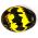 Batman Jongens Fietshelm - Zwart - 52-56 cm