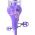 Volare Lovely Kinderfiets - Meisjes - 20 inch - Paars - 7 versnellingen