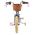 Volare Blossom Kinderfiets - Meisjes - 16 inch - Paars - Twee Handremmen