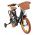 Volare Ashley Kinderfiets - Meisjes - 14 inch - Zwart