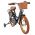 Volare Ashley Kinderfiets - Meisjes - 16 inch - Zwart - Twee Handremmen