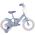 Disney Frozen 2 Kinderfiets - Meisjes - 14 inch - Blauw/Paars - Twee handremmen