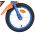 Hot Wheels Kinderfiets - Jongens - 14 inch - Zwart - Twee handremmen