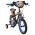 Hot Wheels Kinderfiets - Jongens - 14 inch - Zwart - Twee handremmen