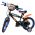 Hot Wheels Kinderfiets - Jongens - 14 inch - Zwart - Twee handremmen