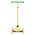 BOLDCUBE Teeny driewielstep - Geel