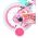 Paw Patrol Kinderfiets - Meisjes - 14 inch - Roze - Twee handremmen