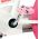 Volare Unicorn Kinderfiets - Meisjes - 16 inch - Wit - Twee Handremmen
