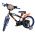 Hot Wheels Kinderfiets - Jongens - 16 inch - Zwart Oranje Blauw