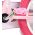 Volare Unicorn Kinderfiets - Meisjes - 14 inch - Roze - Twee Handremmen