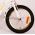 Volare Miracle Cruiser Kinderfiets - Meisjes - 16 inch - Wit - Prime Collection