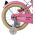 Volare Blossom Kinderfiets - Meisjes - 16 inch - Roze - Twee Handremmen