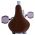 Volare Blossom Kinderfiets - Meisjes - 18 inch - Wit - Twee handremmen