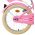 Volare Blossom Kinderfiets - Meisjes - 18 inch - Roze - Twee handremmen