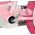 Volare Unicorn Kinderfiets - Meisjes - 16 inch - Roze - Twee Handremmen