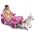 Disney Princess Paard met Koets  - Elektrische Ride-On