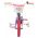 Volare Unicorn Kinderfiets - Meisjes - 12 inch - Paars