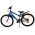Volare Rocky Kinderfiets - 24 inch - Blauw - 7 speed