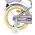 Volare Blossom Kinderfiets - Meisjes - 16 inch - Paars - Twee Handremmen